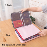 Document Organizer Travel Bag