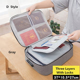 Document Organizer Travel Bag