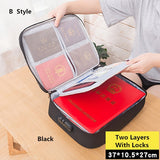Document Organizer Travel Bag
