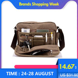 Scione Canvas Shoulder Bag